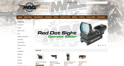 Desktop Screenshot of militaryassaultgear.com